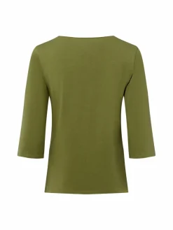 Franco Callegari Shirts & Tops<Damen Shirt erbse uni