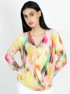 Vicci Germany Shirts & Tops<Damen Shirt mehrfarbig bedruckt