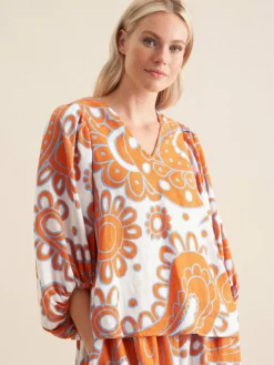 Damen Seidensticker Blusen>Damen Shirt - Paisley