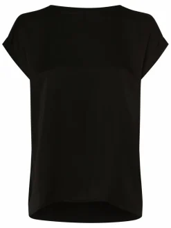 Vila Blusen<Damen Shirt - VIEllette schwarz uni