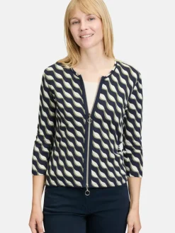 Betty Barclay Sweatshirts & Sweatjacken<Damen Shirtjacke mehrfarbig gemustert