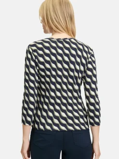 Betty Barclay Sweatshirts & Sweatjacken<Damen Shirtjacke mehrfarbig gemustert