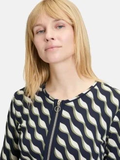 Betty Barclay Sweatshirts & Sweatjacken<Damen Shirtjacke mehrfarbig gemustert