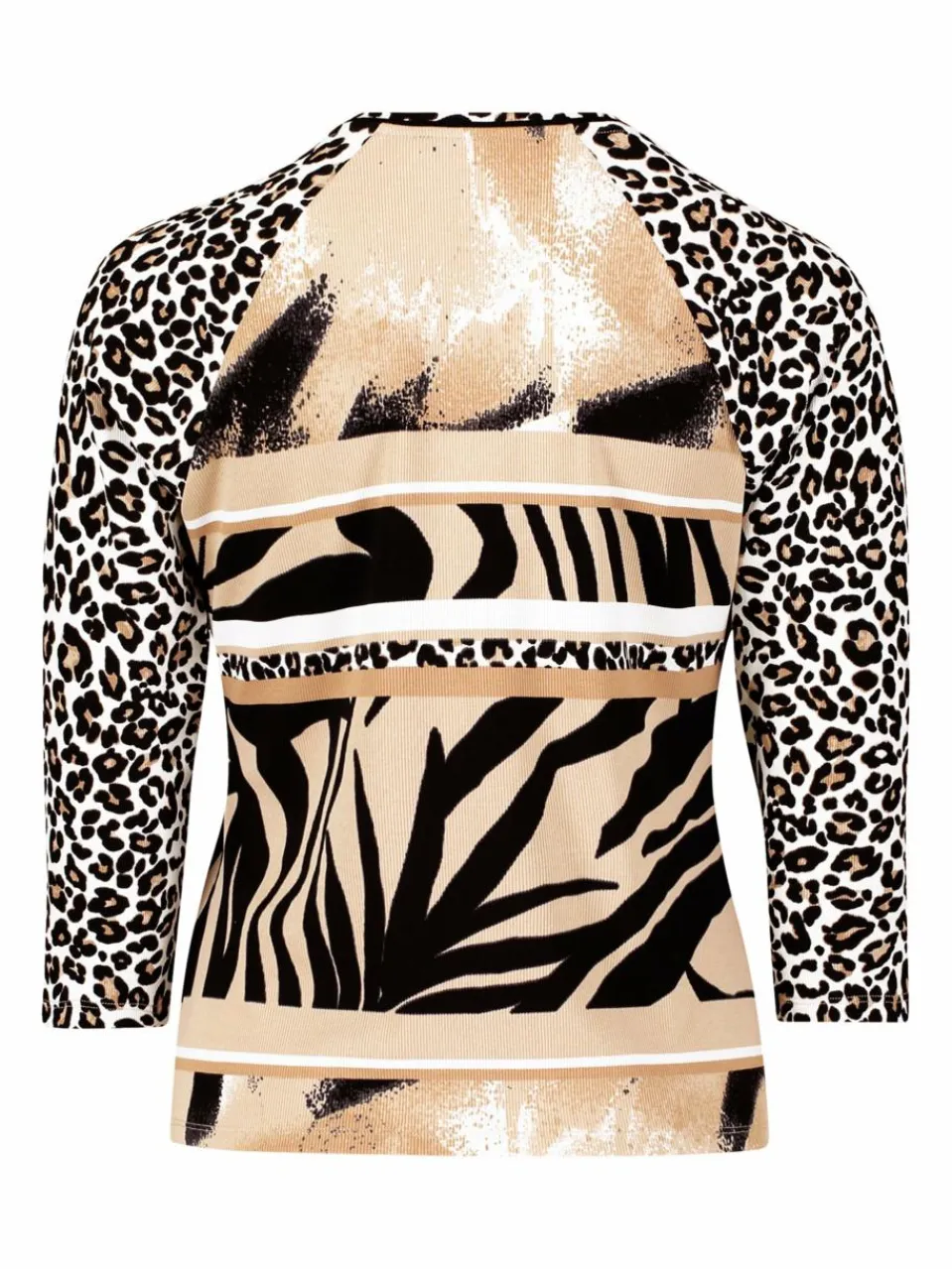 Betty Barclay Sweatshirts & Sweatjacken<Damen Shirtjacke mehrfarbig schwarz gemustert