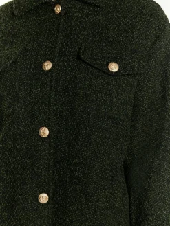 Faina Blazer<Damen Shirtjacket tanne uni