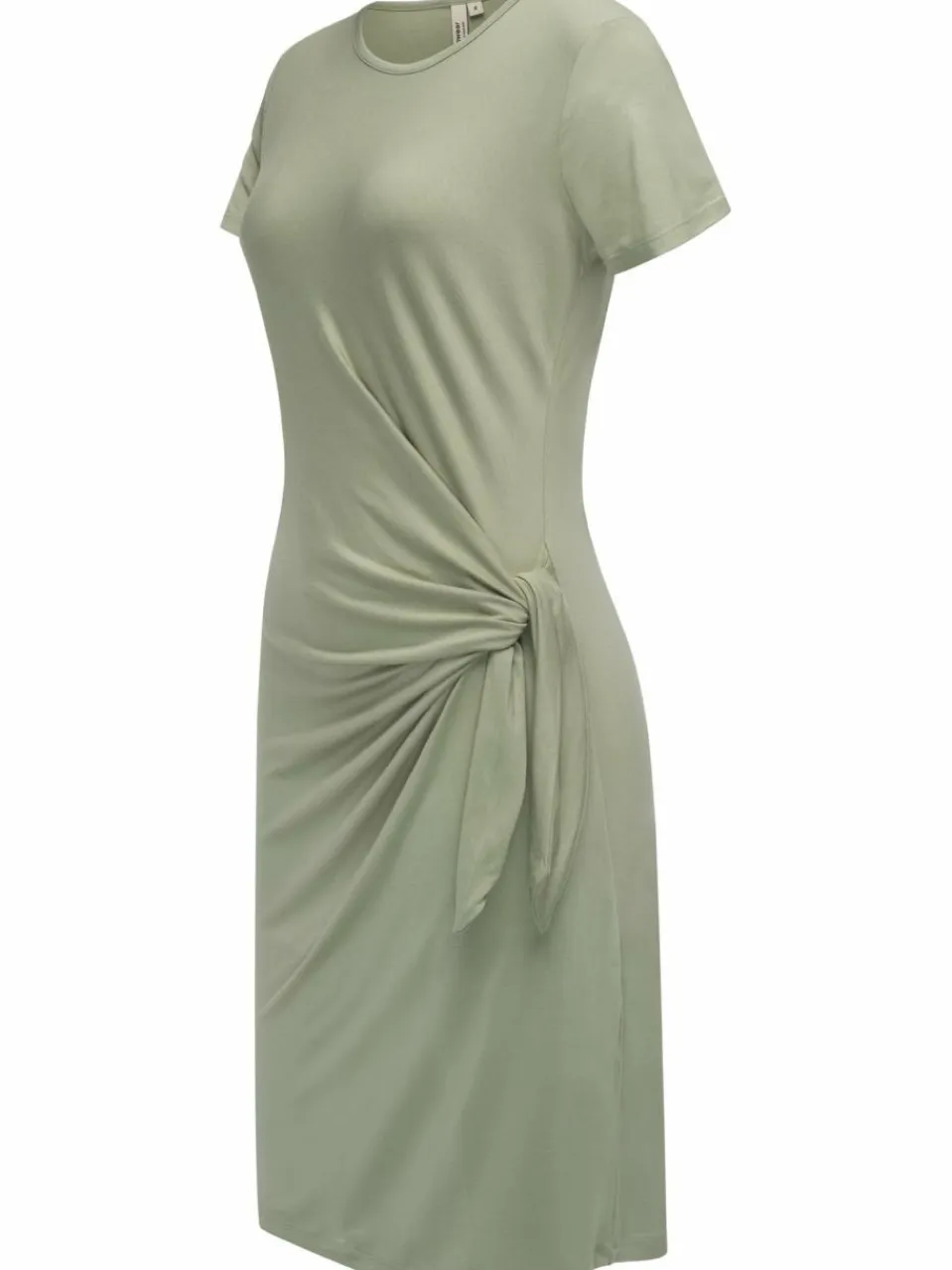 Ragwear Kleider<Damen Shirtkleid - Knotta grün uni