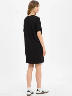 ARMEDANGELS Kleider<Damen Shirtkleid - MAARiliana schwarz uni