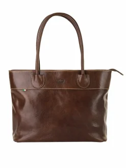 piké Taschen & Rucksäcke<Damen Shopper braun uni