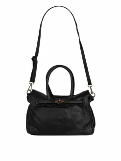 Samantha Look Taschen & Rucksäcke<Damen Shopper schwarz uni