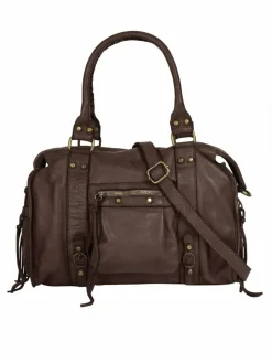 Samantha Look Taschen & Rucksäcke<Damen Shopper braun uni