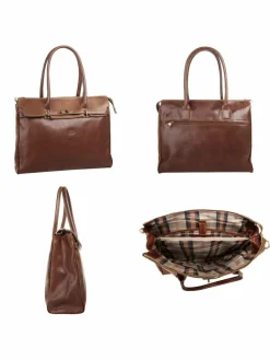 piké Taschen & Rucksäcke<Damen Shopper braun uni