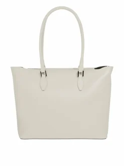 Cluty Taschen & Rucksäcke<Damen Shopper weiß uni
