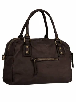 Samantha Look Taschen & Rucksäcke<Damen Shopper braun uni