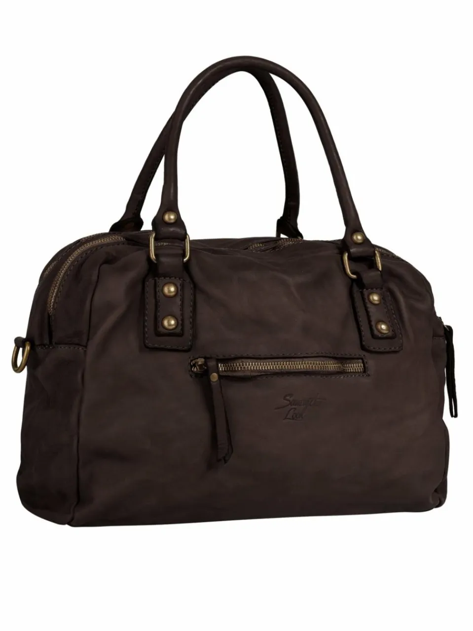 Samantha Look Taschen & Rucksäcke<Damen Shopper braun uni