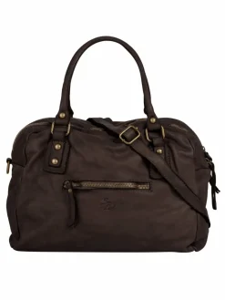 Samantha Look Taschen & Rucksäcke<Damen Shopper braun uni