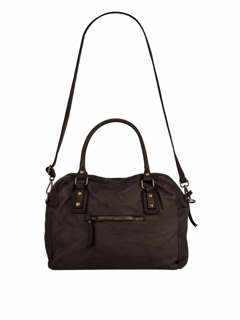 Samantha Look Taschen & Rucksäcke<Damen Shopper braun uni