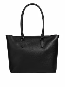 Cluty Taschen & Rucksäcke<Damen Shopper schwarz uni