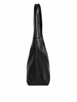 piké Taschen & Rucksäcke<Damen Shopper schwarz uni