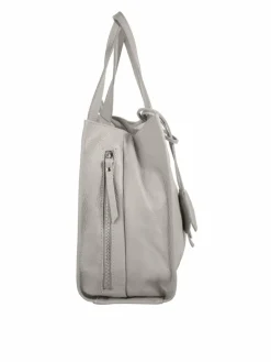 Cluty Taschen & Rucksäcke<Damen Shopper grau uni