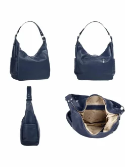 Samantha Look Taschen & Rucksäcke<Damen Shopper blau uni