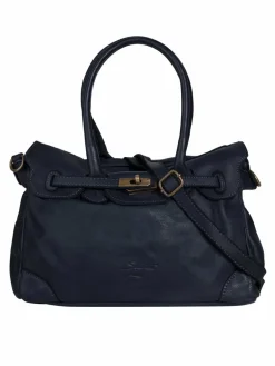 Samantha Look Taschen & Rucksäcke<Damen Shopper blau uni