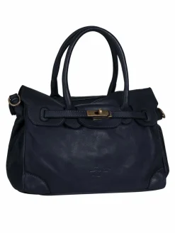 Samantha Look Taschen & Rucksäcke<Damen Shopper blau uni