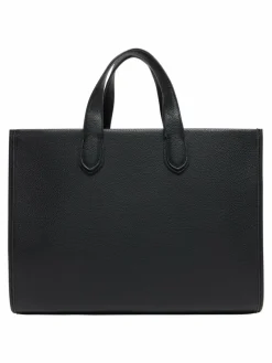 Carlo Colucci Taschen & Rucksäcke<Damen Shopper - Emanuelli schwarz gemustert