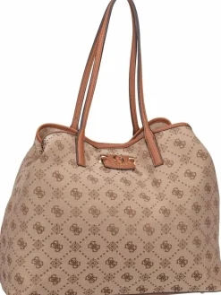 GUESS Taschen & Rucksäcke<Damen Shopper - Neda Large 2 in 1 TO 54240 Logo braun uni