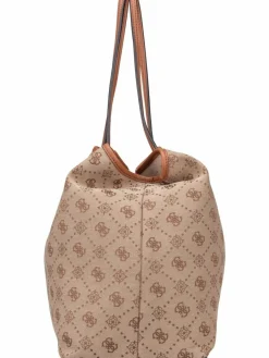 GUESS Taschen & Rucksäcke<Damen Shopper - Neda Large 2 in 1 TO 54240 Logo braun uni