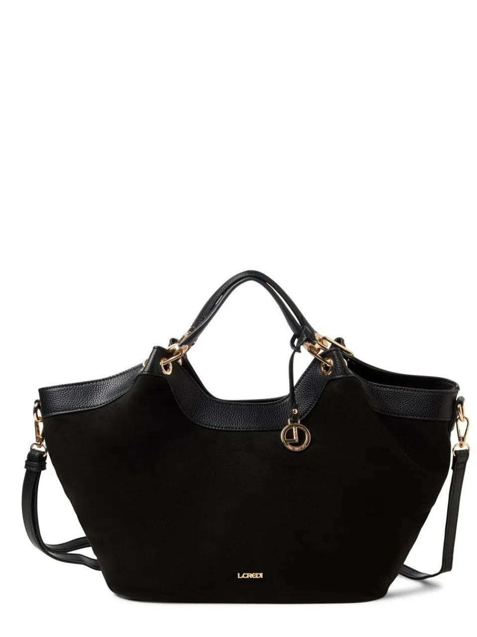 L.Credi Taschen & Rucksäcke<Damen Shopper - Pheline schwarz uni