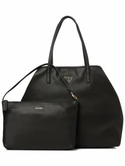 GUESS Taschen & Rucksäcke<Damen Shopper - Victtoria schwarz uni