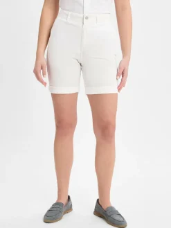 Marie Lund Hosen<Damen Shorts weiß uni