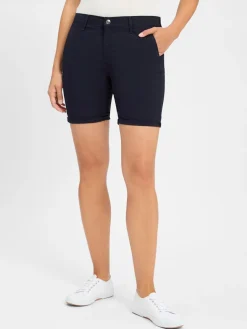 MAC Hosen<Damen Shorts - Chino marine uni