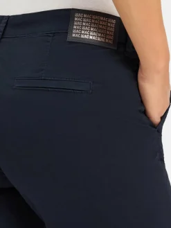 MAC Hosen<Damen Shorts - Chino marine uni