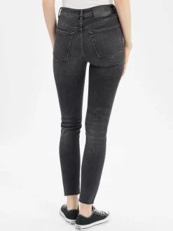 HUGO Jeans<Damen Skinny Fit Jeans - Girali_2 anthrazit uni