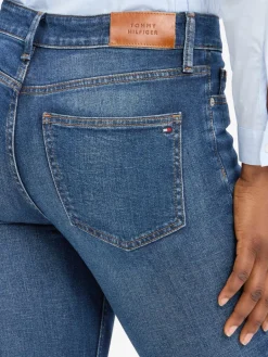 Tommy Hilfiger Jeans<Damen Slim Fit Jeans medium stone uni