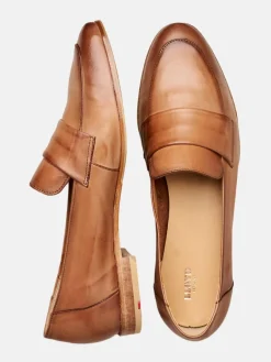 Lloyd Slipper<Damen Slipper cognac uni