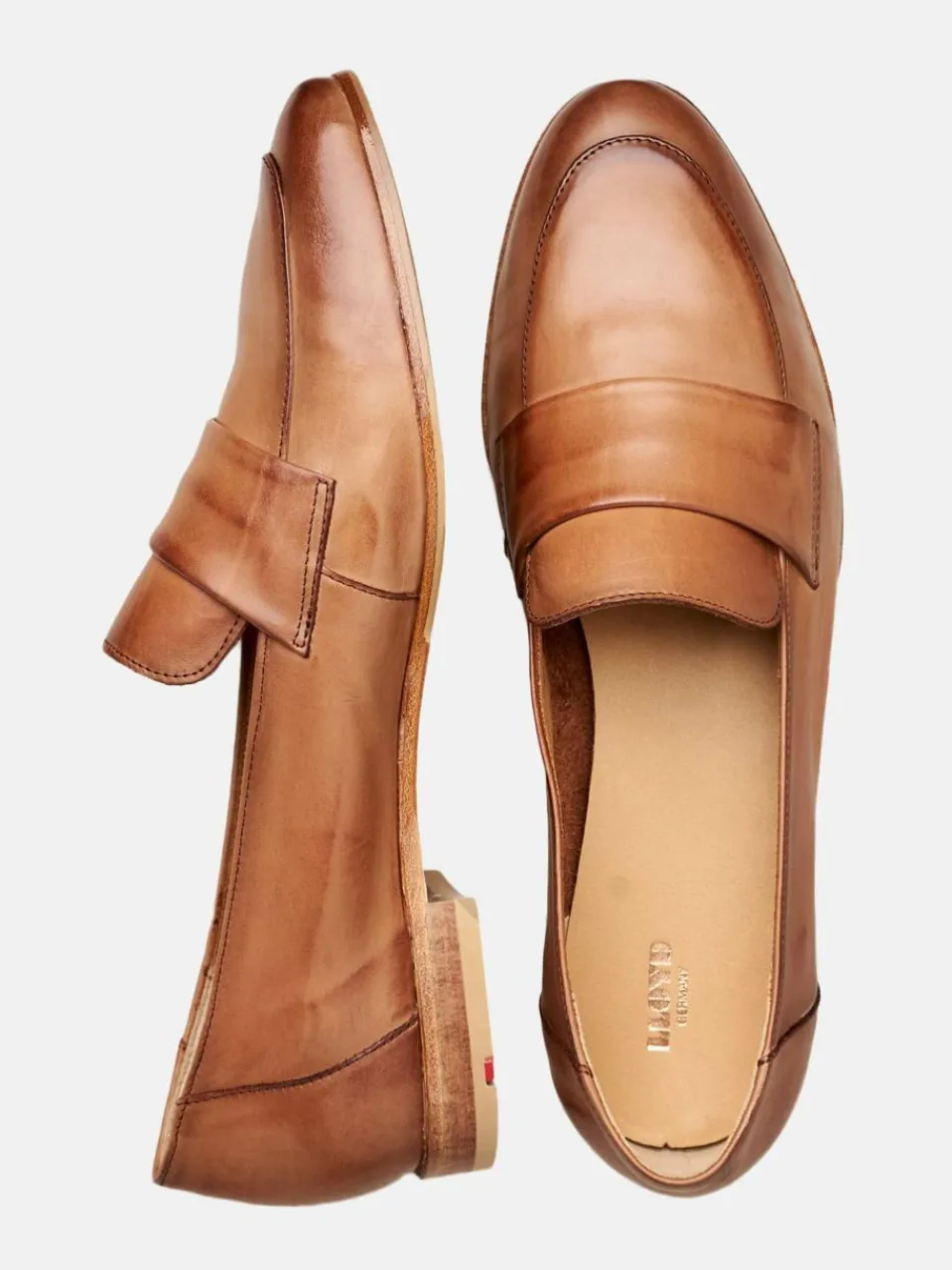 Lloyd Slipper<Damen Slipper cognac uni