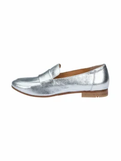 Lloyd Slipper<Damen Slipper silber uni