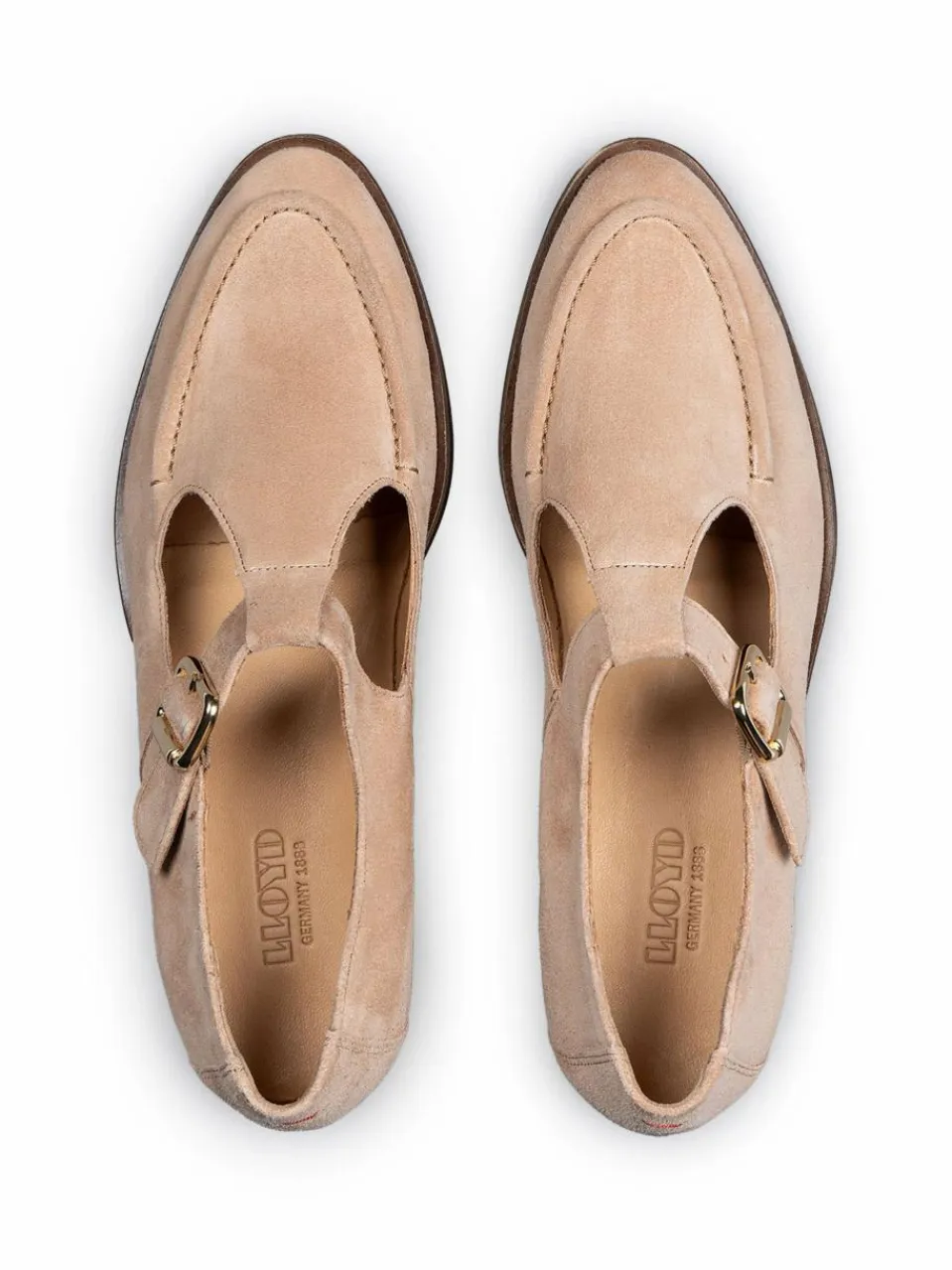 Lloyd Slipper<Damen Slipper cognac uni