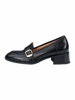 Lloyd Slipper<Damen Slipper schwarz uni