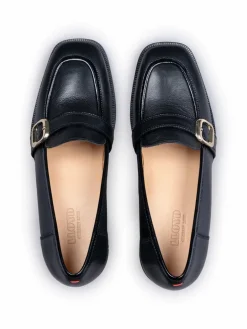 Lloyd Slipper<Damen Slipper schwarz uni