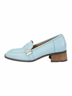 Lloyd Slipper<Damen Slipper blau uni