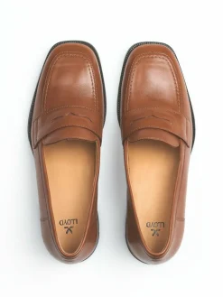 Lloyd Slipper<Damen Slipper cognac uni