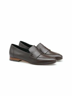 Lloyd Slipper<Damen Slipper cognac uni