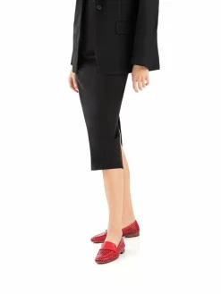 Lloyd Ballerinas<Damen Slipper rot uni