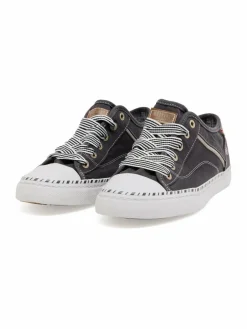 Mustang Sneaker<Damen Sneaker schwarz uni