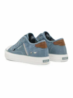 Mustang Sneaker<Damen Sneaker blau uni