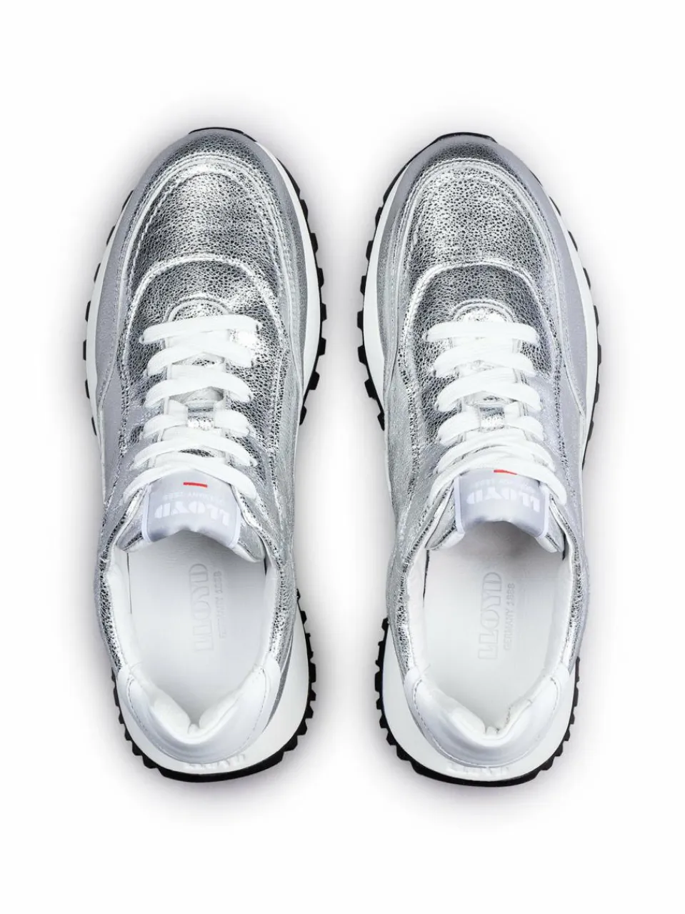Lloyd Sneaker<Damen Sneaker silber uni