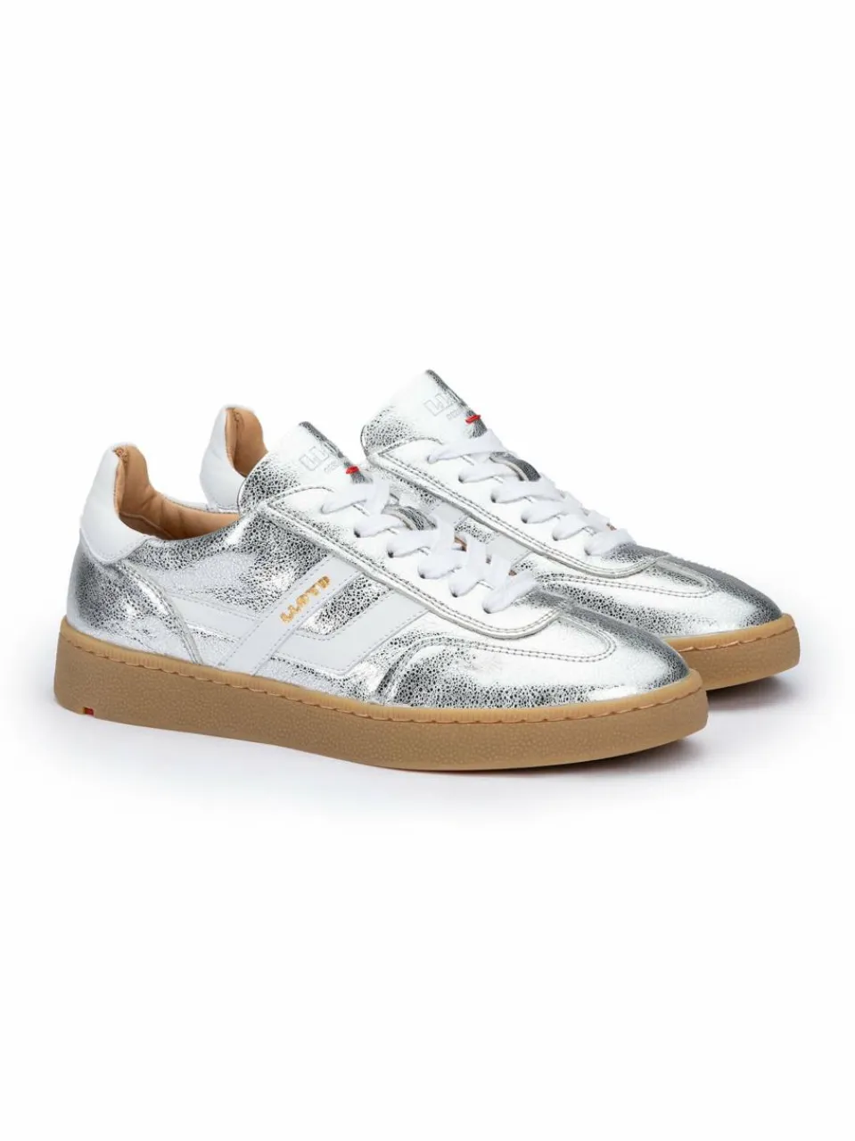 Lloyd Sneaker<Damen Sneaker silber gemustert